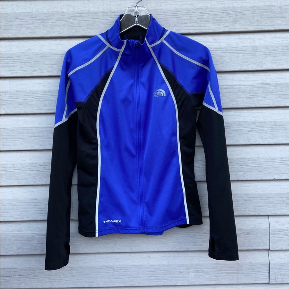 The North Face Women's Apex Blue and Black Jacket